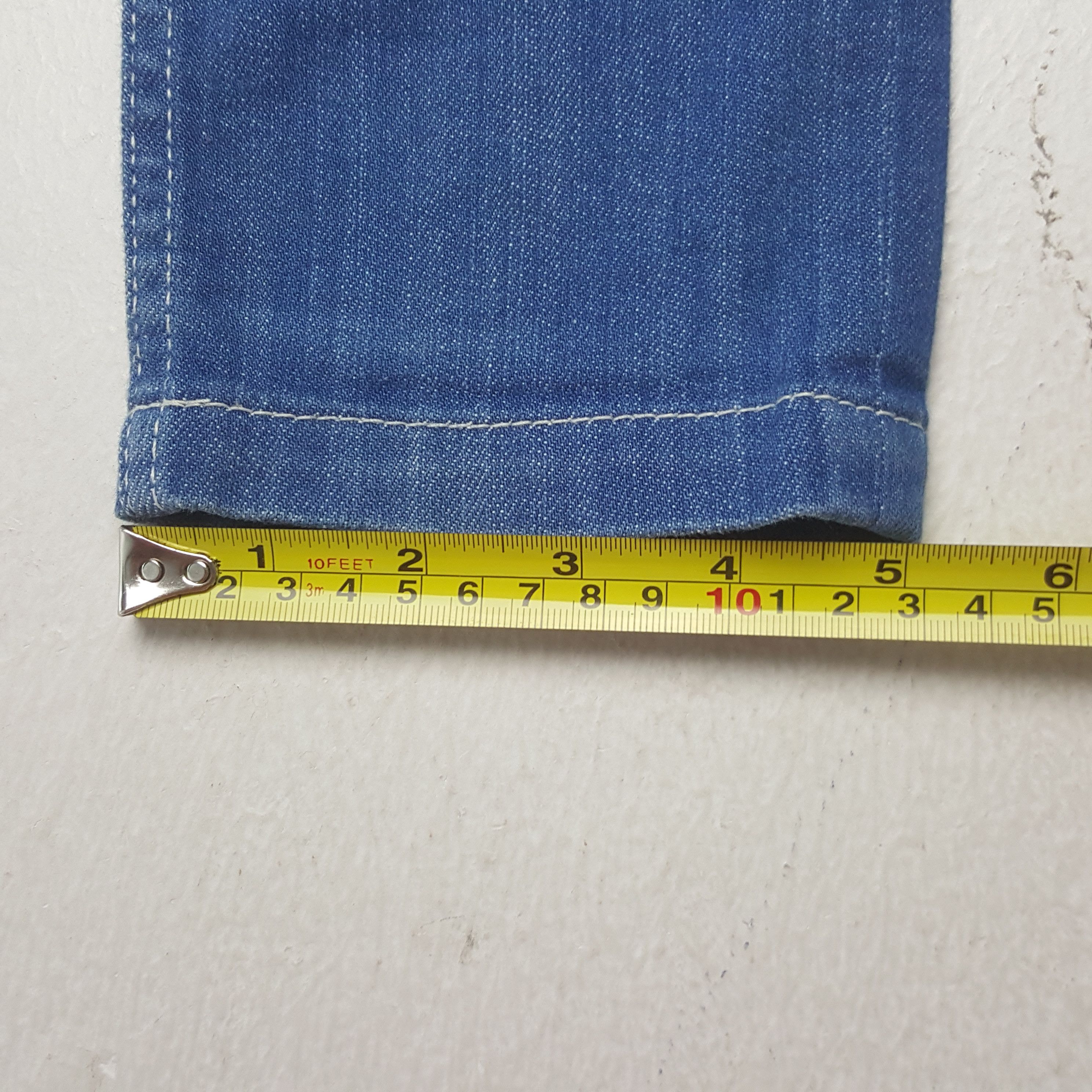 Vintage × Vivienne Westwood Vintage Vivienne Westwood Red Logo Label Slim Fit Jeans Size 29" - 11 Thumbnail