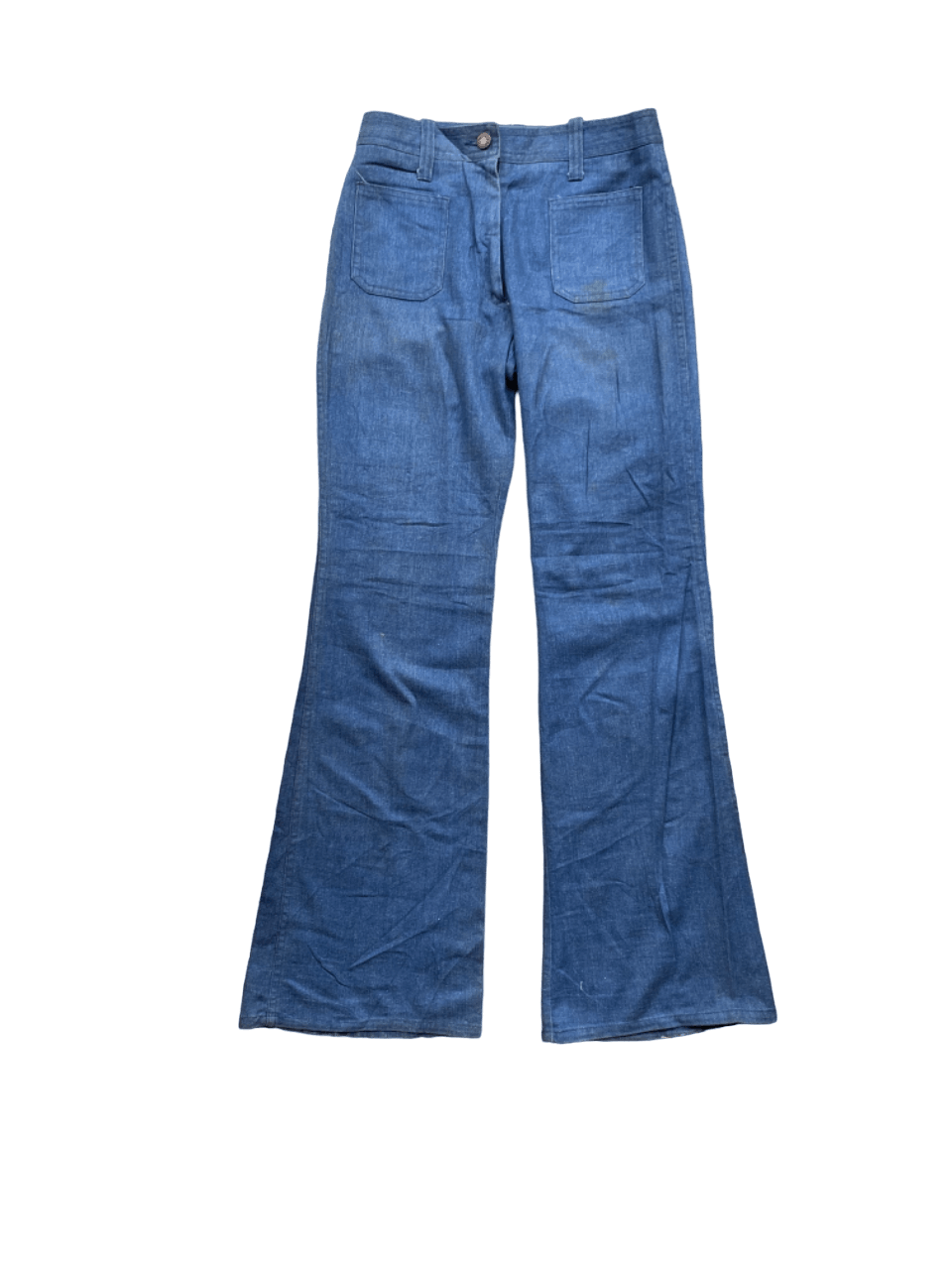 If Six Was Nine Vintage Flared Japanese Bush Pants Jeans Size US 27 - 1 Thumbnail