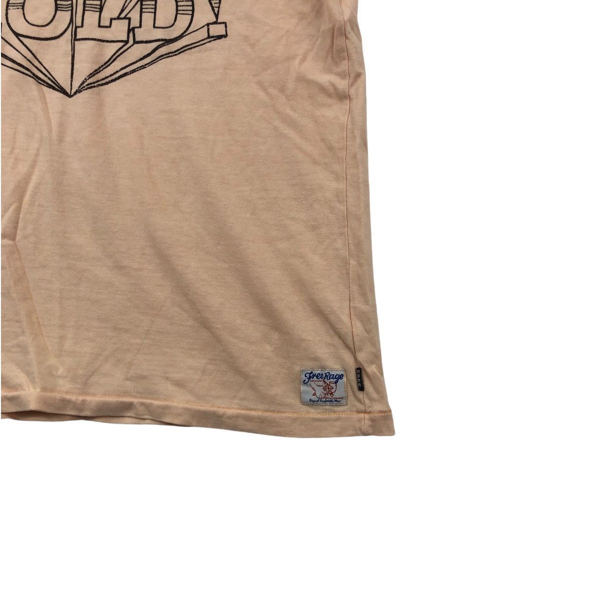 Band Tees Vintage 90s THE FREE RAGE Hold Made in Japan Band Tees Size US L / EU 52-54 / 3 - 4 Thumbnail