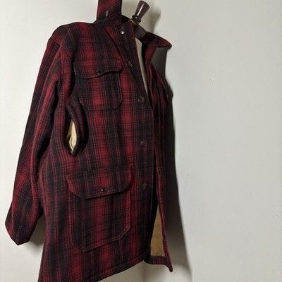 Other VTG Woolrich Mackinaw Red Plaid Wool Hunting Jacket 503 Men’ Size US S / EU 44-46 / 1 - 9 Thumbnail
