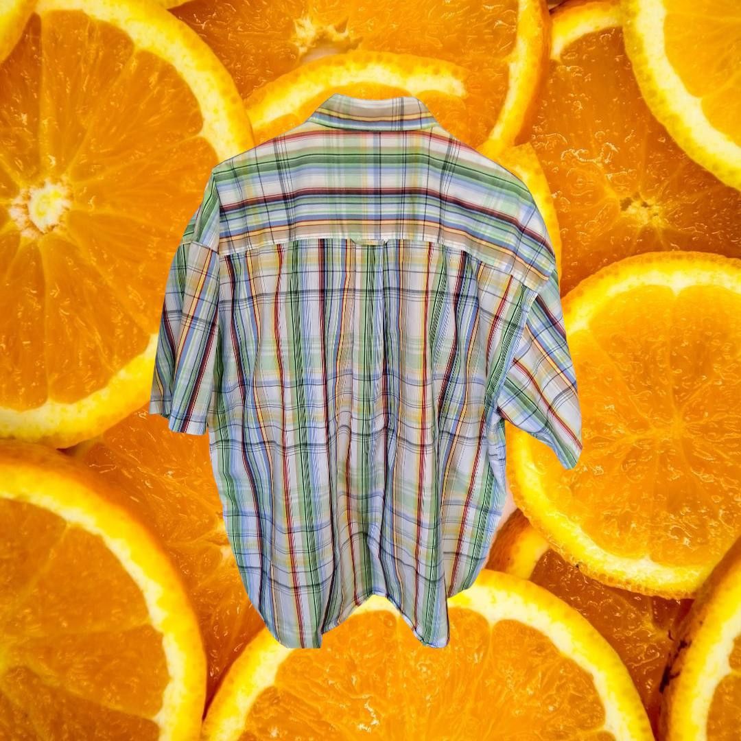 Other Sun River Colorful Plaid Short Sleeve Button Up Wrinkle Resi Size US XL / EU 56 / 4 - 4 Thumbnail