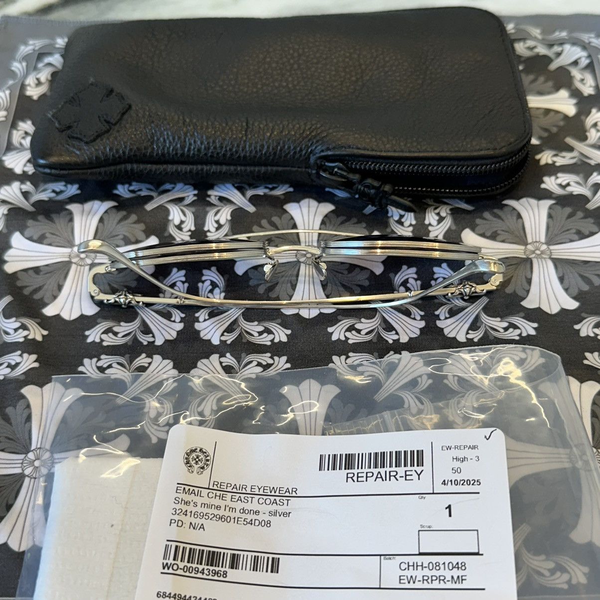 Chrome Hearts 1 of 1 Chrome Hearts Sunglasses Size ONE SIZE - 11 Thumbnail