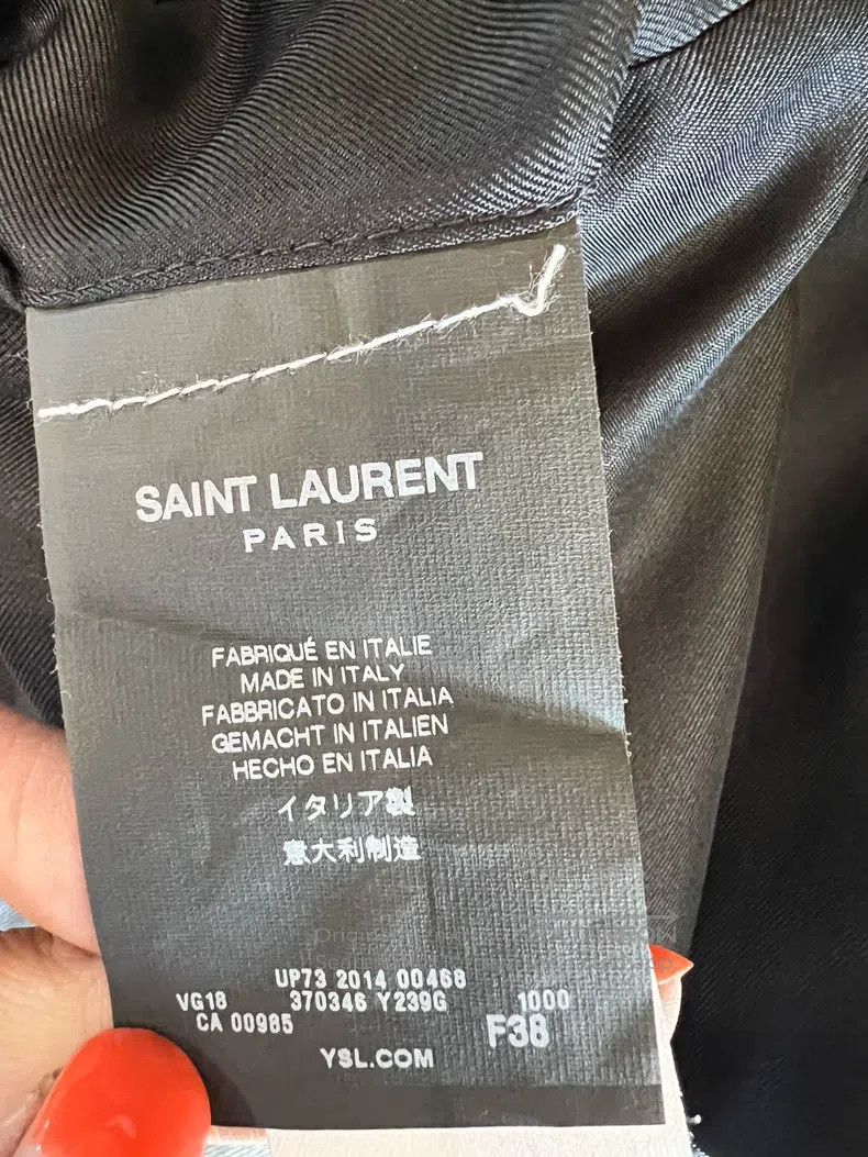 Saint Laurent Paris Saint Laurent Paris Jacket Size XS / US 0-2 / IT 36-38 - 4 Thumbnail