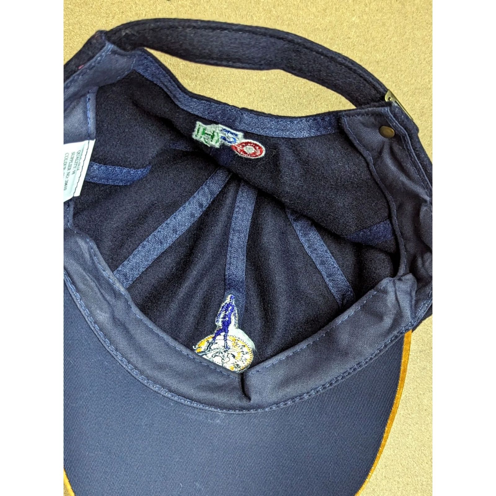 Vintage H2O Baseball Cap One Size Adjustable Fleece Blue Brown Hat Mens Womens Adults Unisex Casual Breathable Water Resistant Polyester Hat Size ONE SIZE - 6 Thumbnail