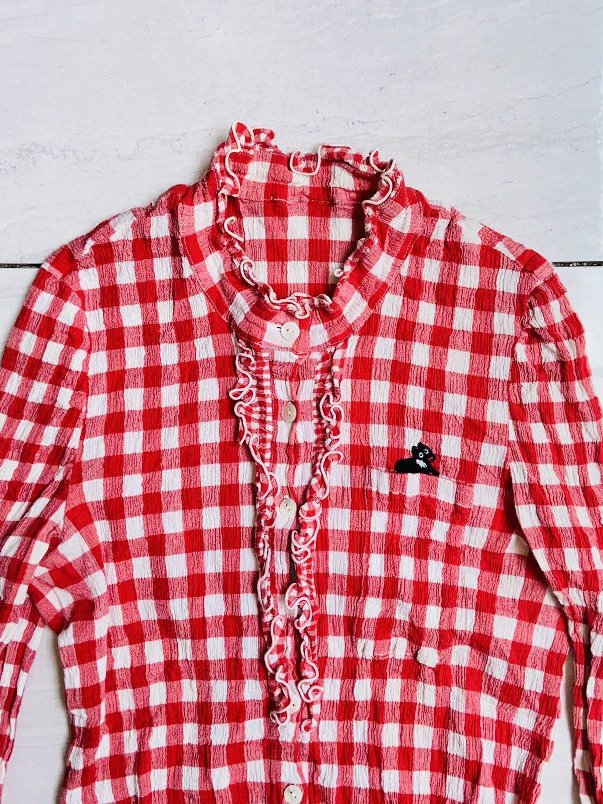 Issey Miyake TSUMORI CHISATO Plaid Shirt Size XXS / US 00 / IT 34 - 9 Thumbnail