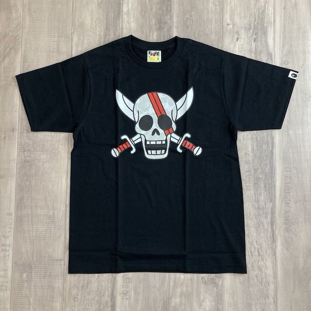 Bape 🔥Aoyama Exclusive🔥 One Piece × BAPE CAMO Shanks T-shirt Size US M / EU 48-50 / 2 - 1 Thumbnail