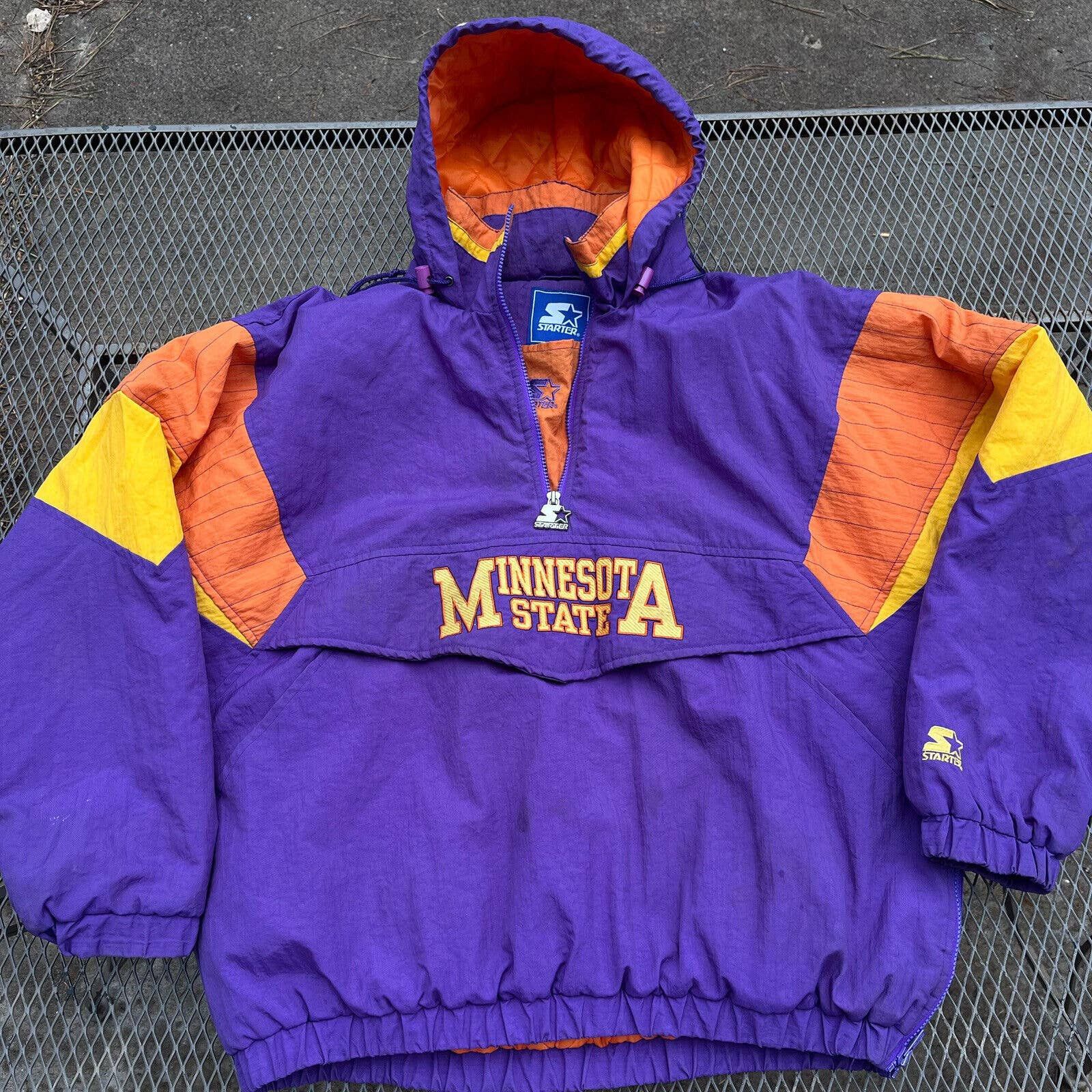 Starter Minnesota State Screaming Eagles Starter Jacket TVs 