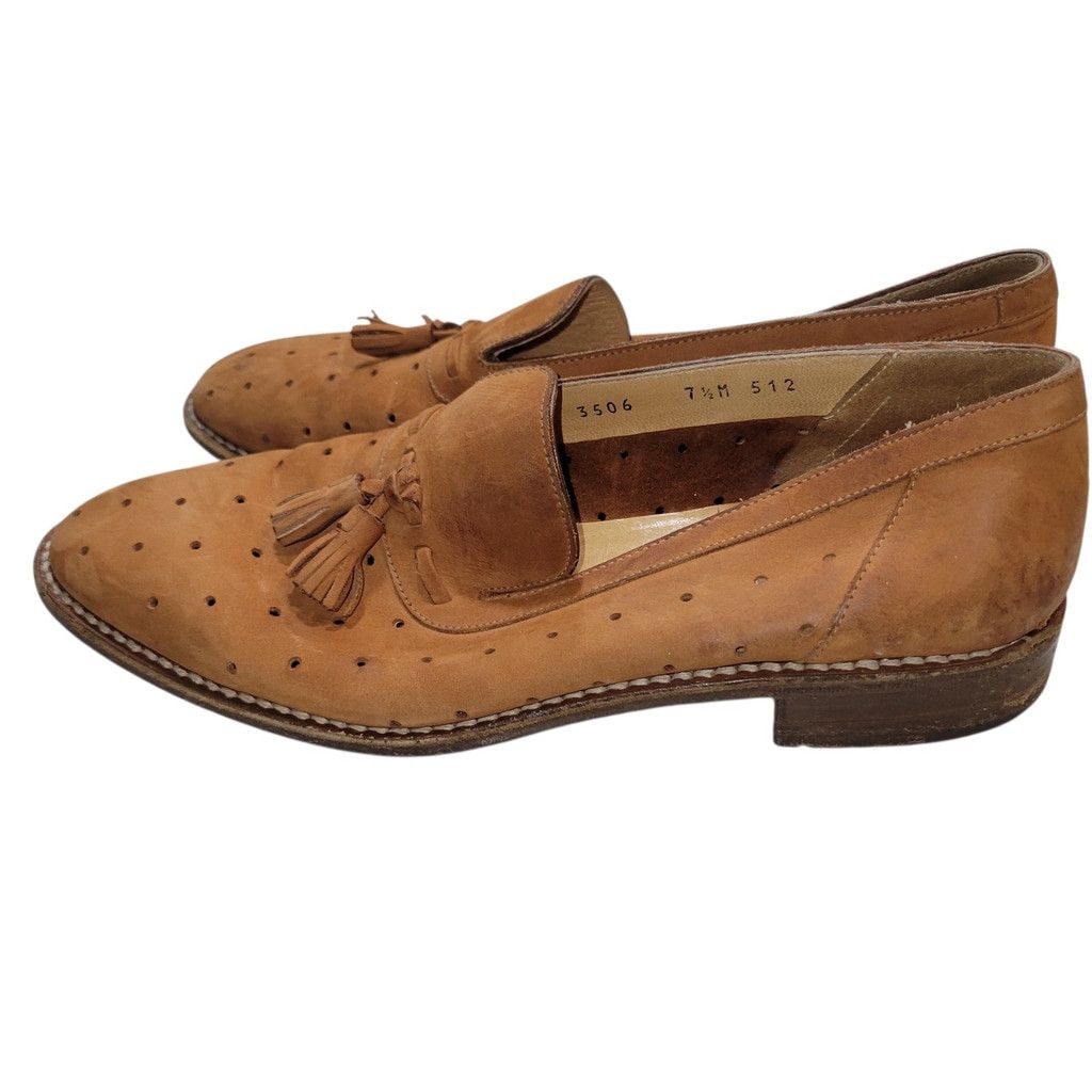 Gravati Gravati For David Tassels Leather Penny Handmade Loafer 7.5M Size US 7 / EU 40 - 3 Thumbnail