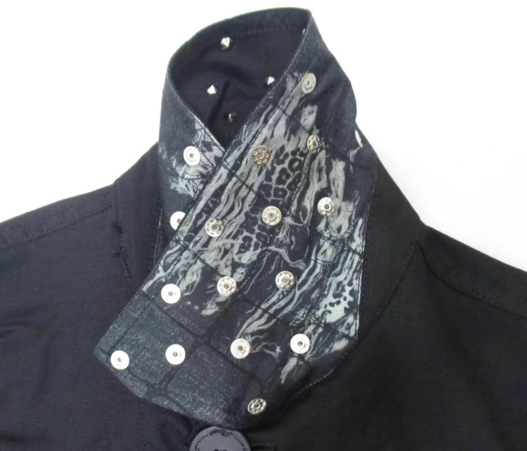 Roen Roen Mainline Premium Crystal Linen Rock Jacket K11 Size US M / EU 48-50 / 2 - 3 Thumbnail