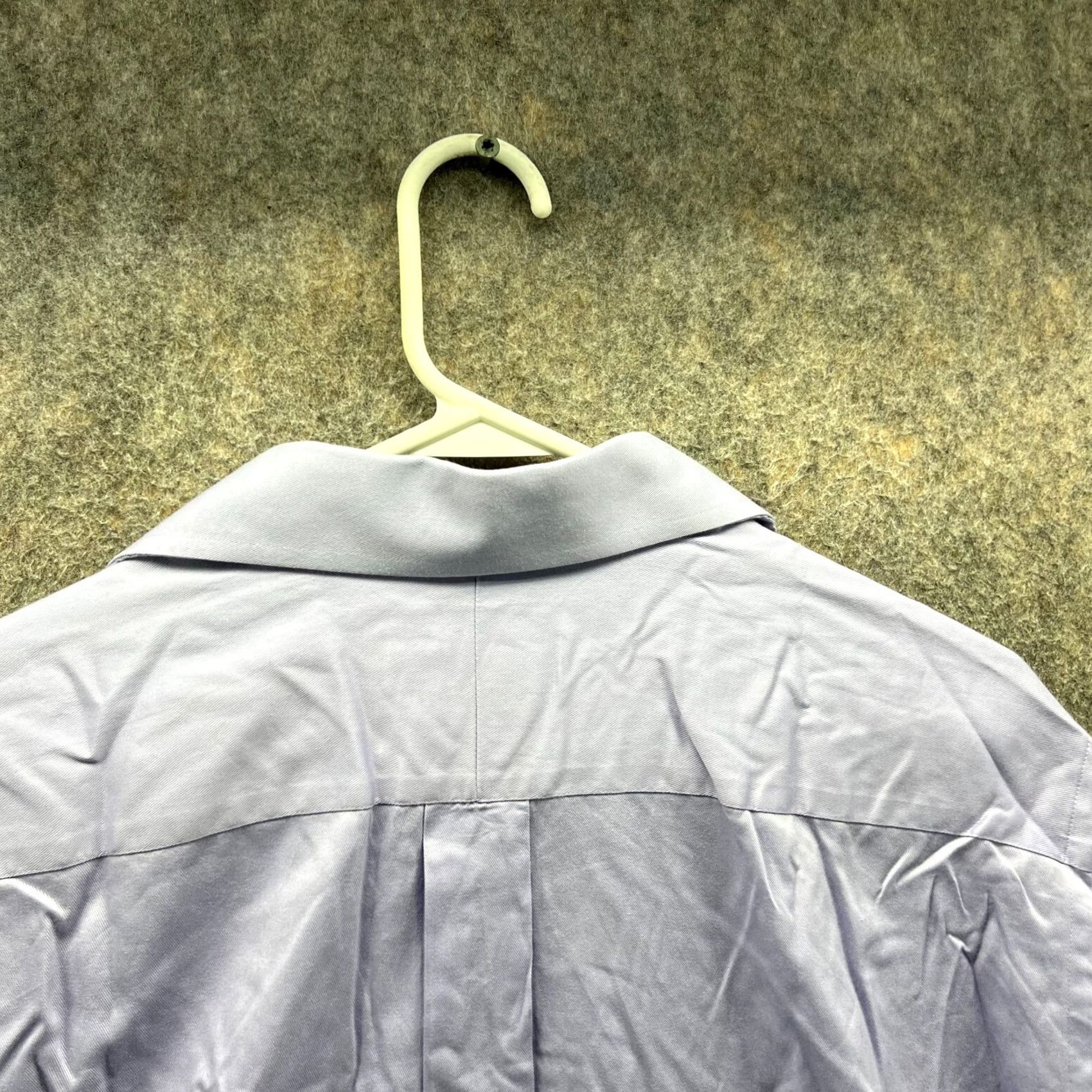 Michael Kors VINTAGE Michael Kors Shirt Men 16 34/35 Purple Button-Down Collar-Preppy Solid 100% Cotton Long Sleeve Dress Casual Formal Workwear Mens Size US L / EU 52-54 / 3 - 3 Thumbnail