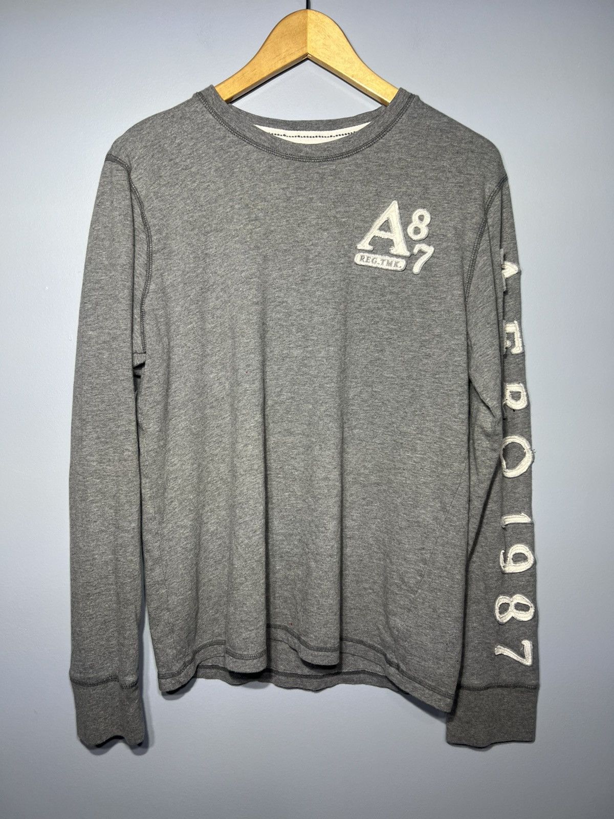 Aeropostale Aeropostale Mens T Shirt Sz Medium Long Sleeve Crew Neck Y2K Size US M / EU 48-50 / 2 - 2 Thumbnail