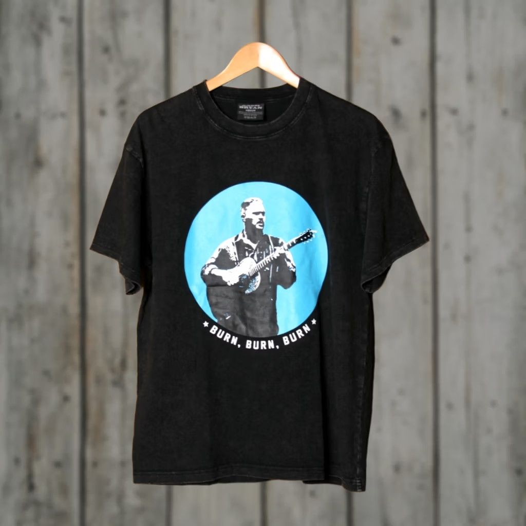 Vintage ZACH BRYAN Burn, Burn, Burn 2023 Concert Tour Band T-Shirt Sz. M Black Cotton Crew Neck Short Sleeve Mens Size US M / EU 48-50 / 2 - 1 Thumbnail