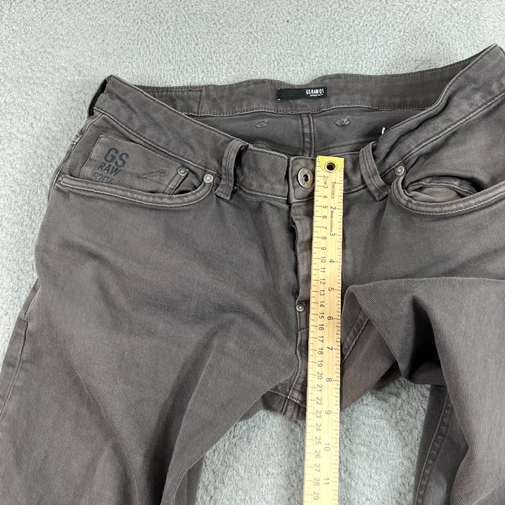 G-Star G-Star Raw Men's Blade Slim Denim Black Jeans GS01 32x32 36"x32" Distressed Size US 36 / EU 52 - 4 Thumbnail