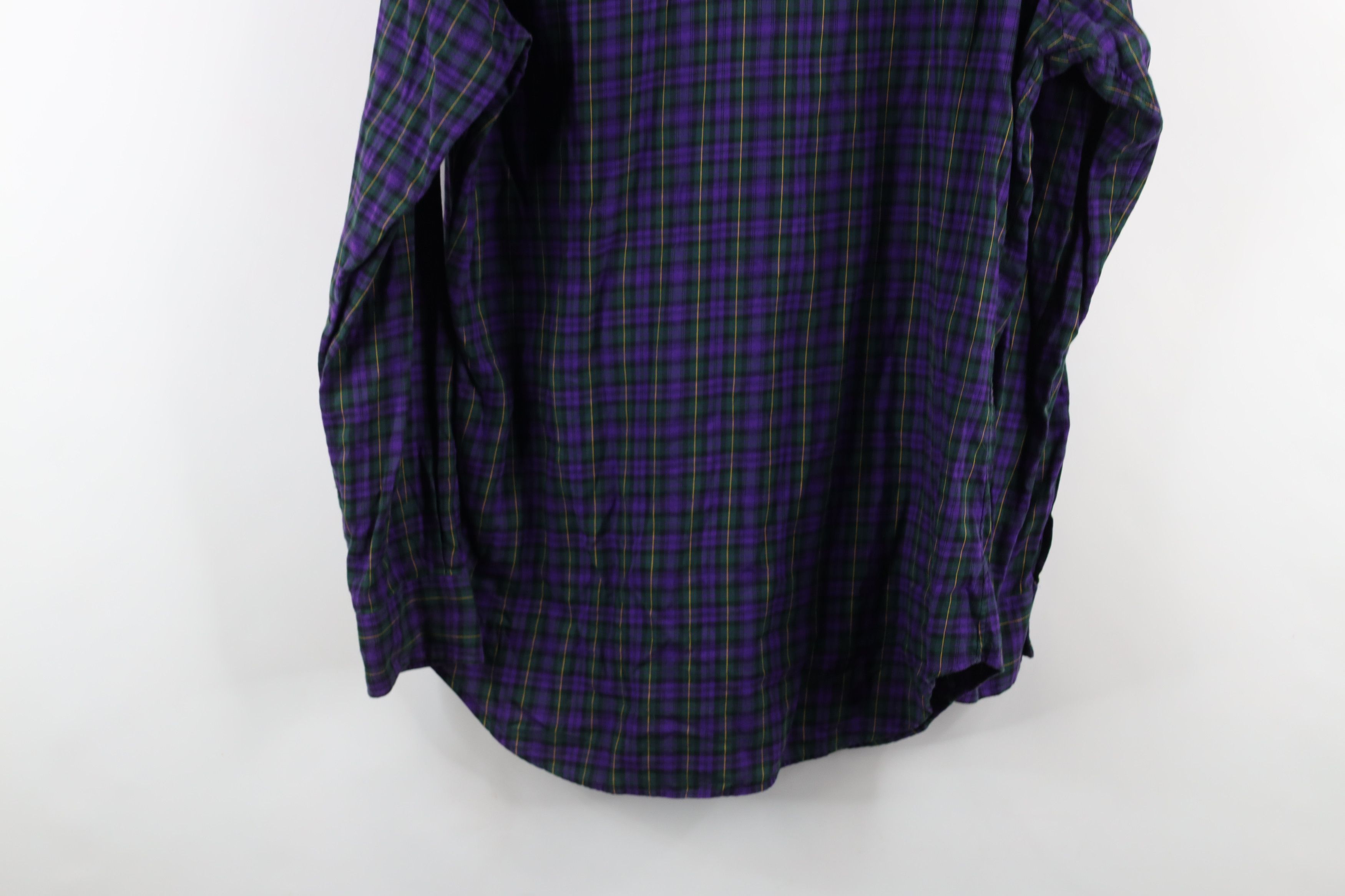 Ralph Lauren × Vintage Vintage 90s Ralph Lauren Flannel Collared Button Shirt Plaid Size US M / EU 48-50 / 2 - 10 Thumbnail