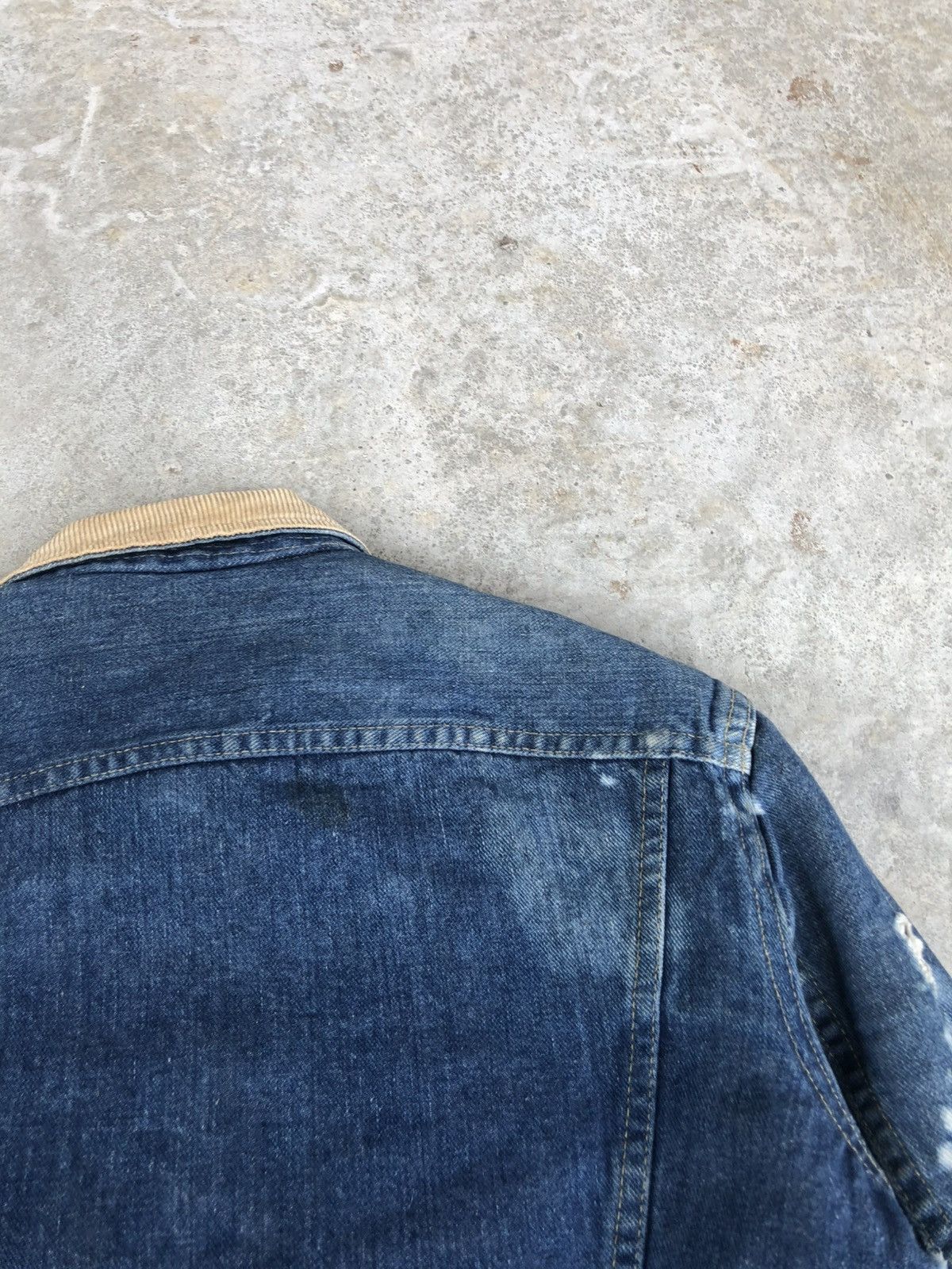 Lee Vintage 70’s Lee Storm Rider Blanked Lined Denim Jacket Size US S / EU 44-46 / 1 - 13 Thumbnail
