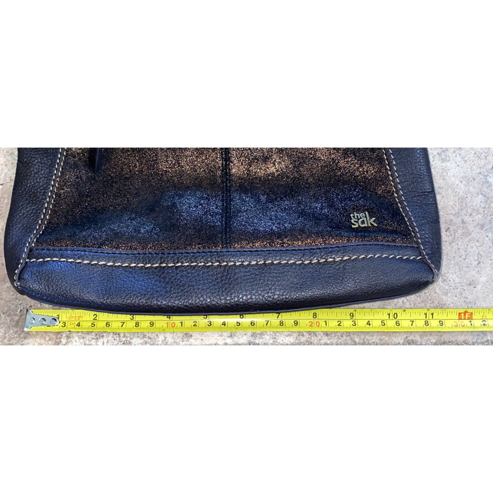 The Sak THE SAK Shoulder Bag Brown Leather Purse/Handbag Medium Adjustable Strap Women’s Bag Brown Size ONE SIZE - 6 Thumbnail