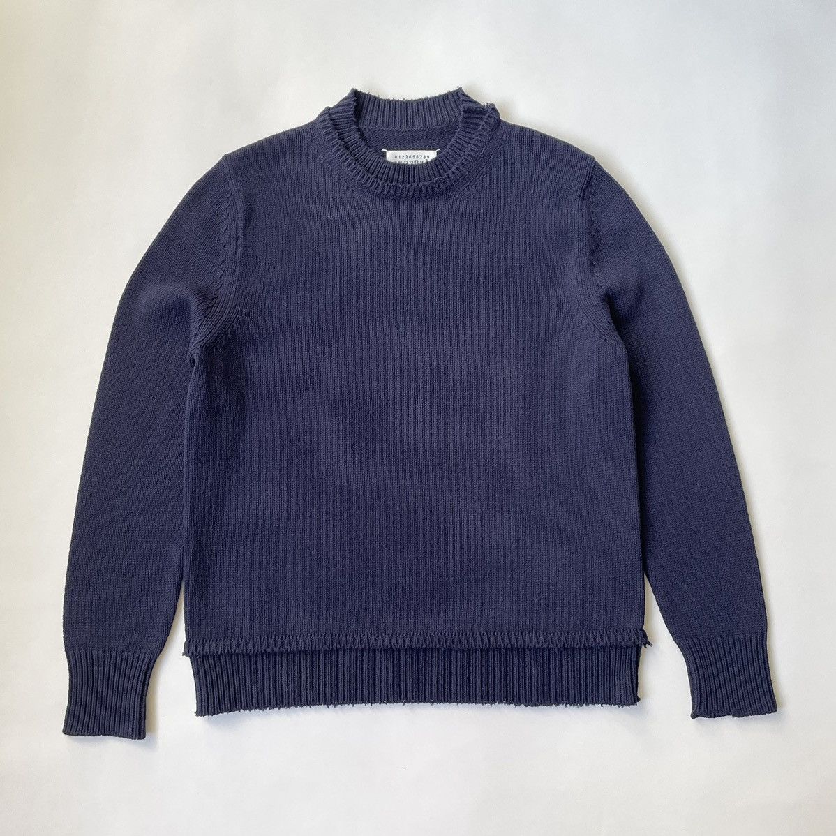 Maison Margiela A/W 21 ‘Destroyed’ Cuffs Margiela Sweater Size US M / EU 48-50 / 2 - 1 Thumbnail