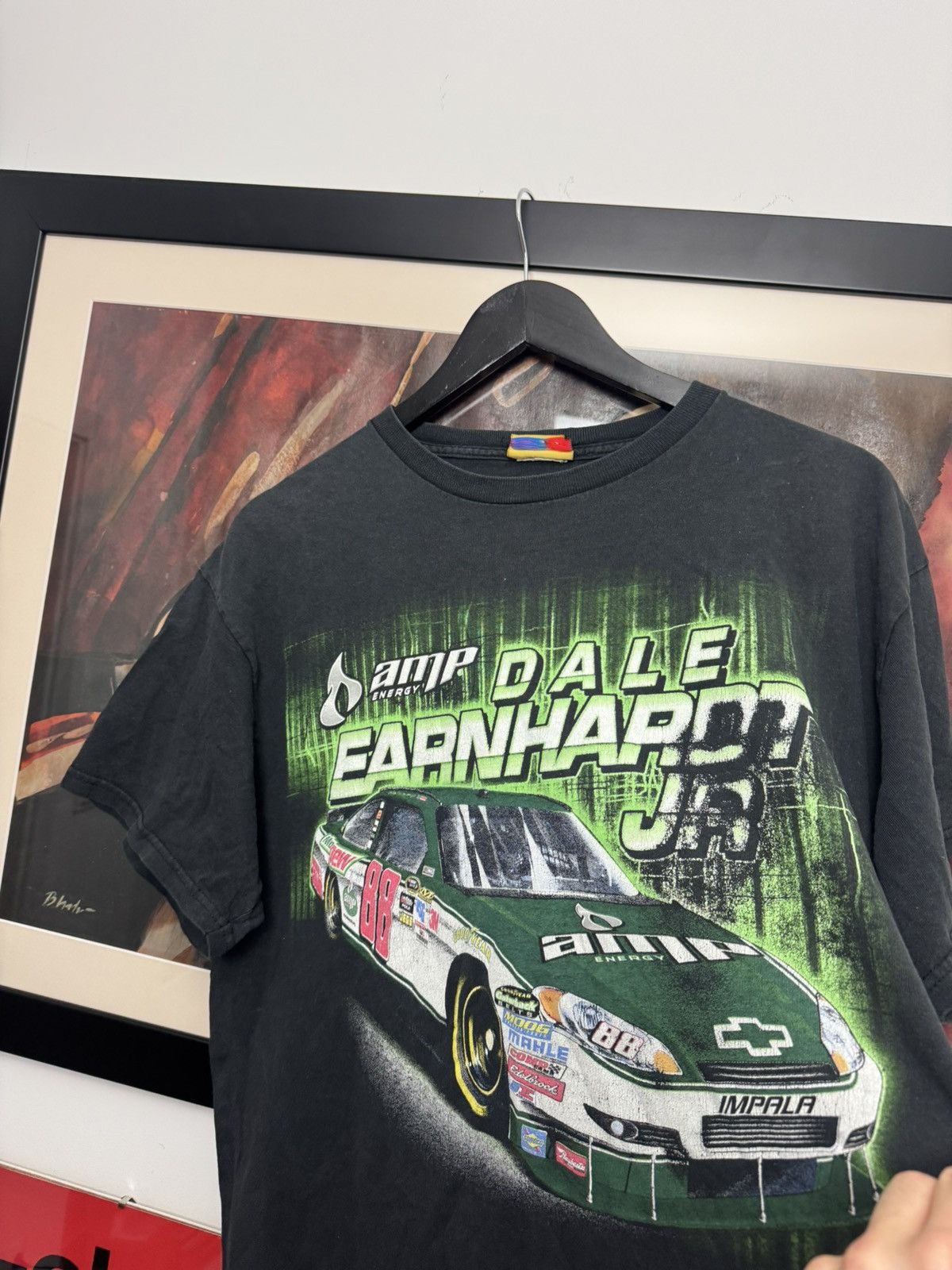 Vintage Dale Earnhardt NASCAR Tee Racing Washed Streetwear
