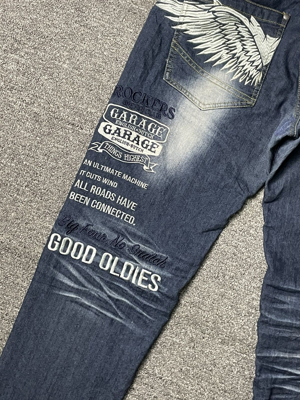 Norton Vintage Norton Brand Max Denim Jeans (67) Size US 36 / EU 52 - 17 Thumbnail