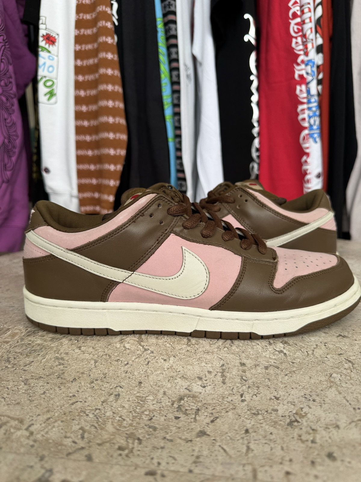 Nike SB Nike SB Dunk Low Stussy Cherry Size US 11 / EU 44 - 2 Thumbnail