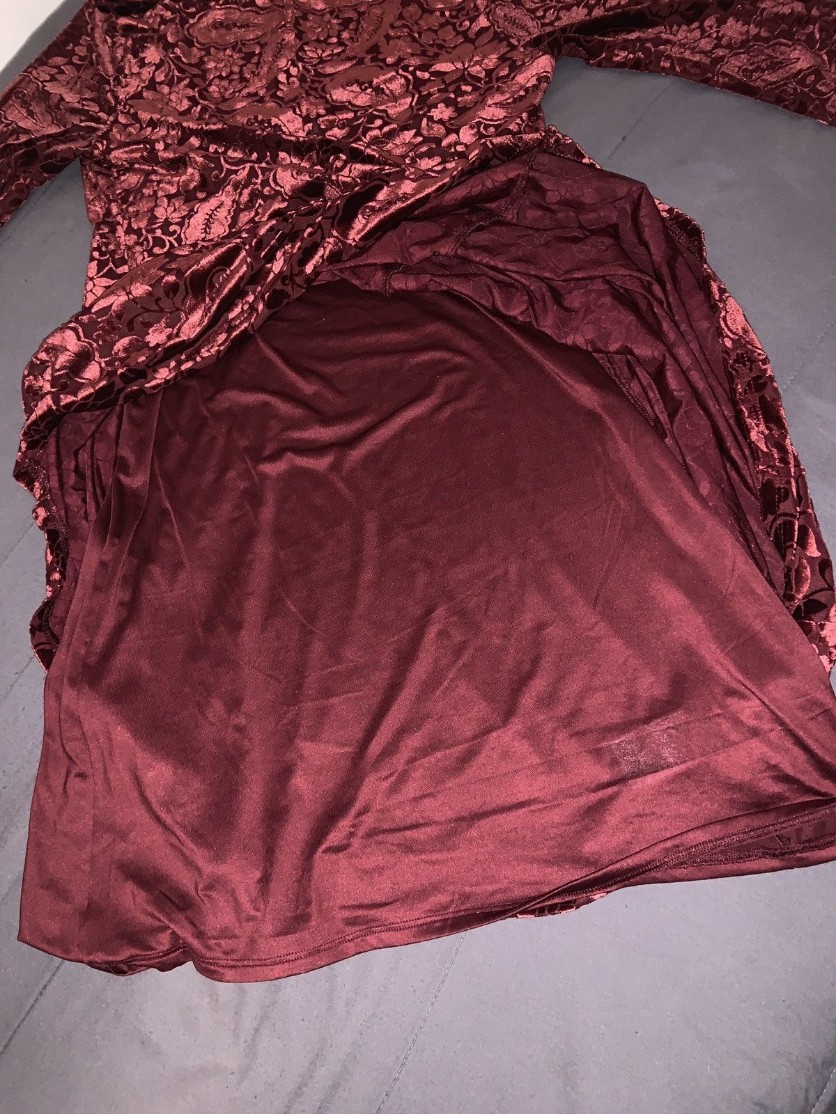 Old Navy Womens - Long Sleeve Velour Mini Dress - Size Medium Size M / US 6-8 / IT 42-44 - 3 Thumbnail