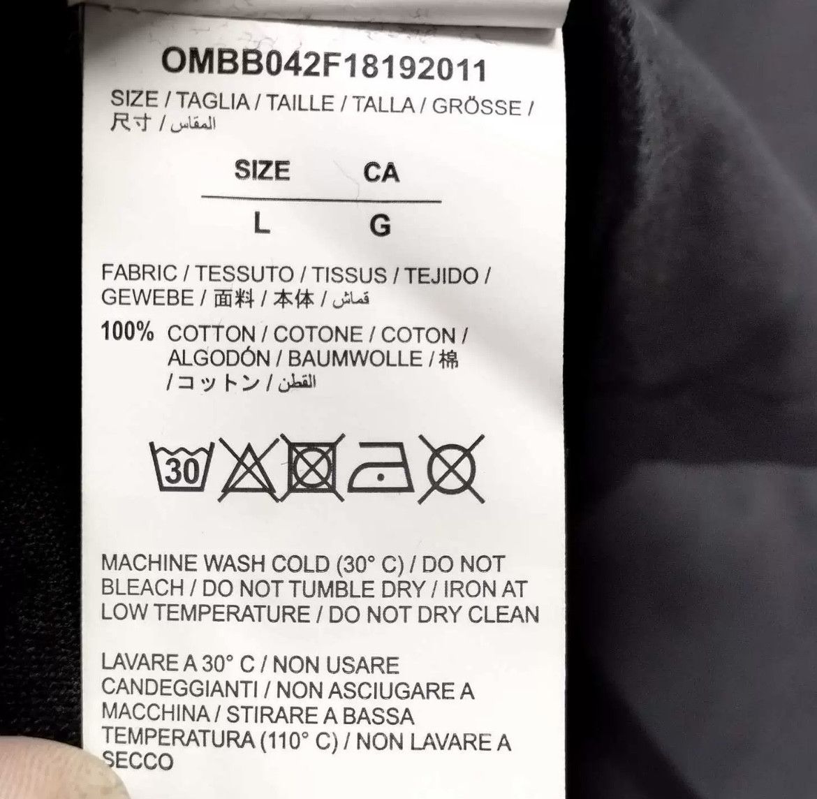 Off-White Off-White Bernini hoodie Size US L / EU 52-54 / 3 - 6 Thumbnail