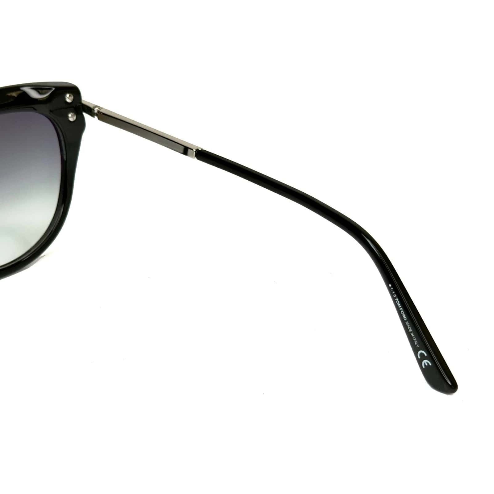 Tom Ford TOM FORD KIRA TF821 01B Silver Black Sunglasses 821 FT0821 Size ONE SIZE - 7 Thumbnail
