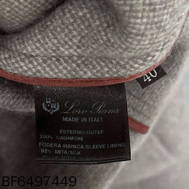 Other LORO PIANA Single panel cashmere suit jacket Size XS / US 0-2 / IT 36-38 - 5 Thumbnail