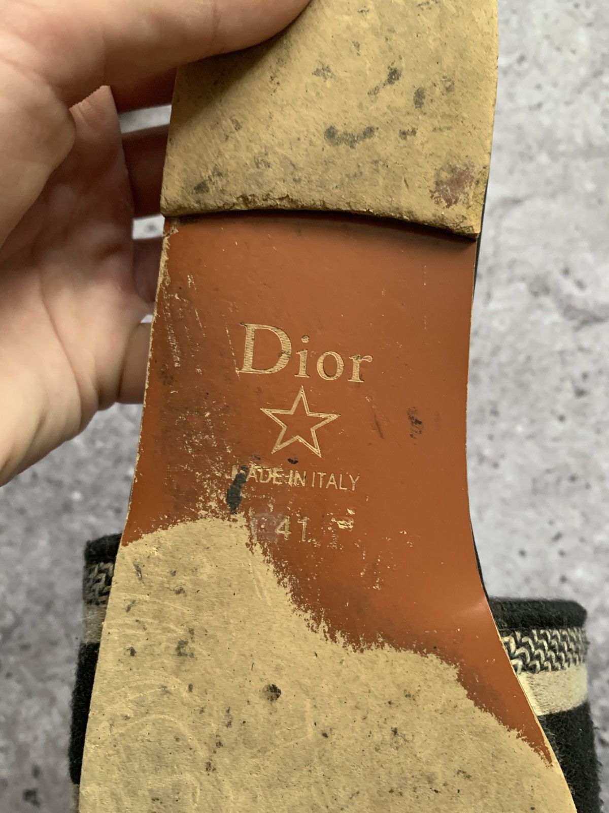 Dior 🔥CHRISTIAN DIOR DWAY SLIDE SANDALS Size US 10 / IT 40 - 14 Thumbnail