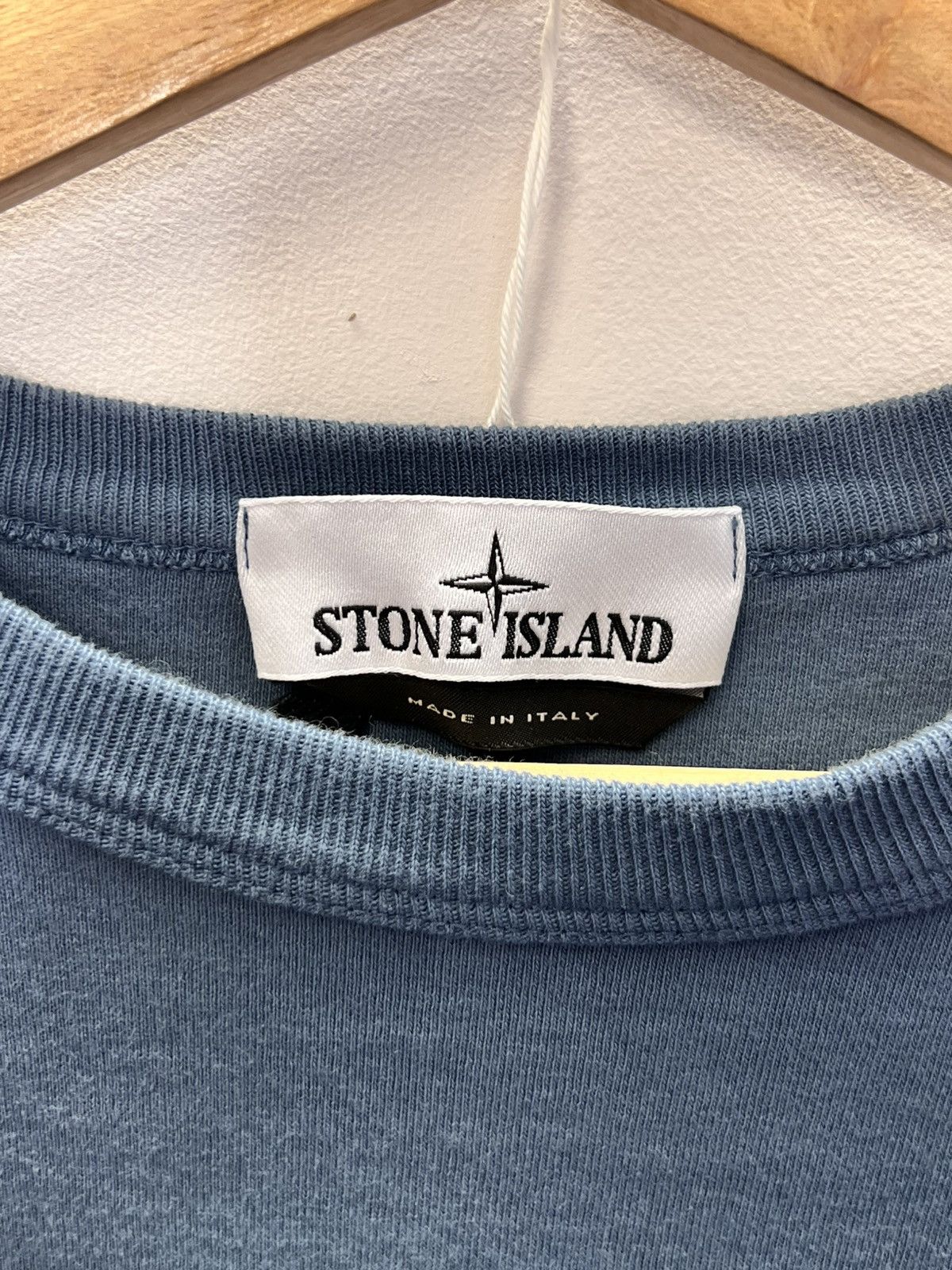 Stone Island Stone Island blue pocket longsleeve Size US S / EU 44-46 / 1 - 3 Thumbnail