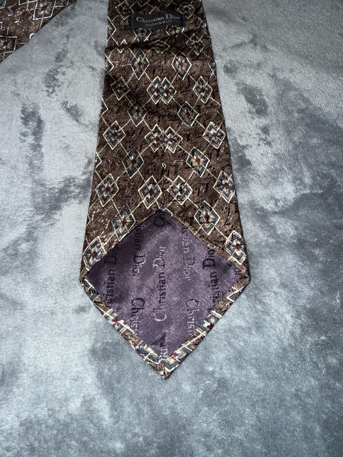 Christian Dior Monsieur Christian Dior Monsieur Vintage Tie Size ONE SIZE - 2 Thumbnail