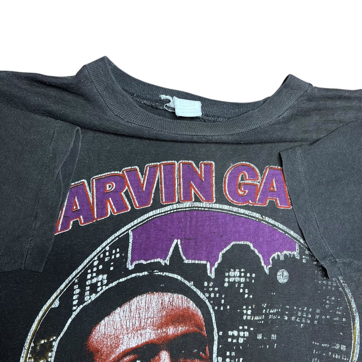 Rap Tees Vtg 1983 Marvin Gaye Sexual Feelings Sold Out Show T-Shirt Size US L / EU 52-54 / 3 - 3 Thumbnail