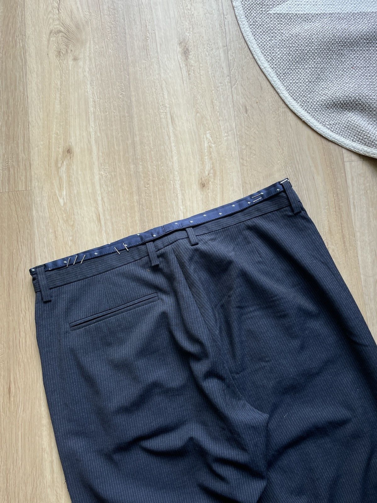 Maison Margiela Maison margiela spring 2007 Wool stapled lining trousers Size US 30 / EU 46 - 4 Thumbnail