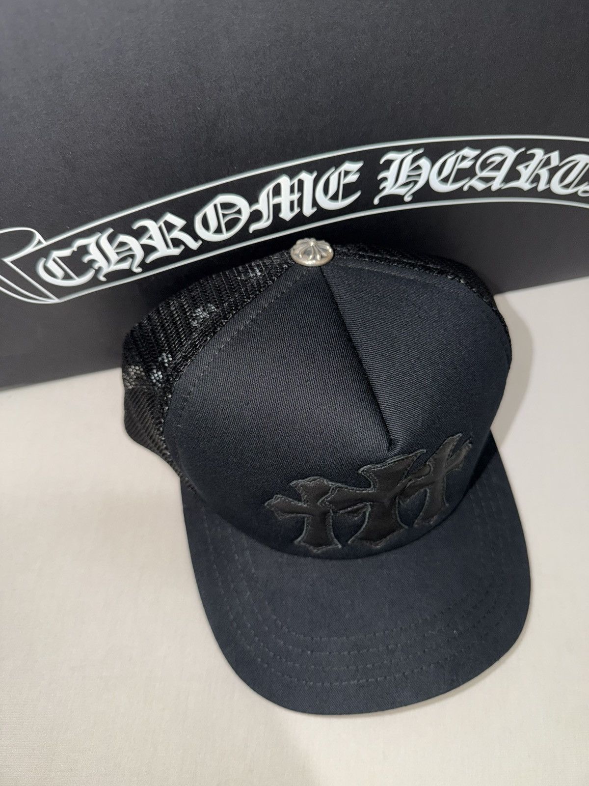 Chrome Hearts Chrome Hearts Cemetery Trucker Hat Size ONE SIZE - 2 Thumbnail