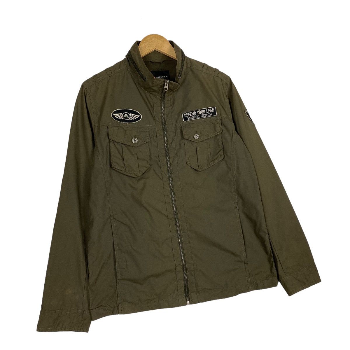 Airwalk AIRWALK MILITARY JACKET ARMY STYLE Size US M / EU 48-50 / 2 - 3 Thumbnail