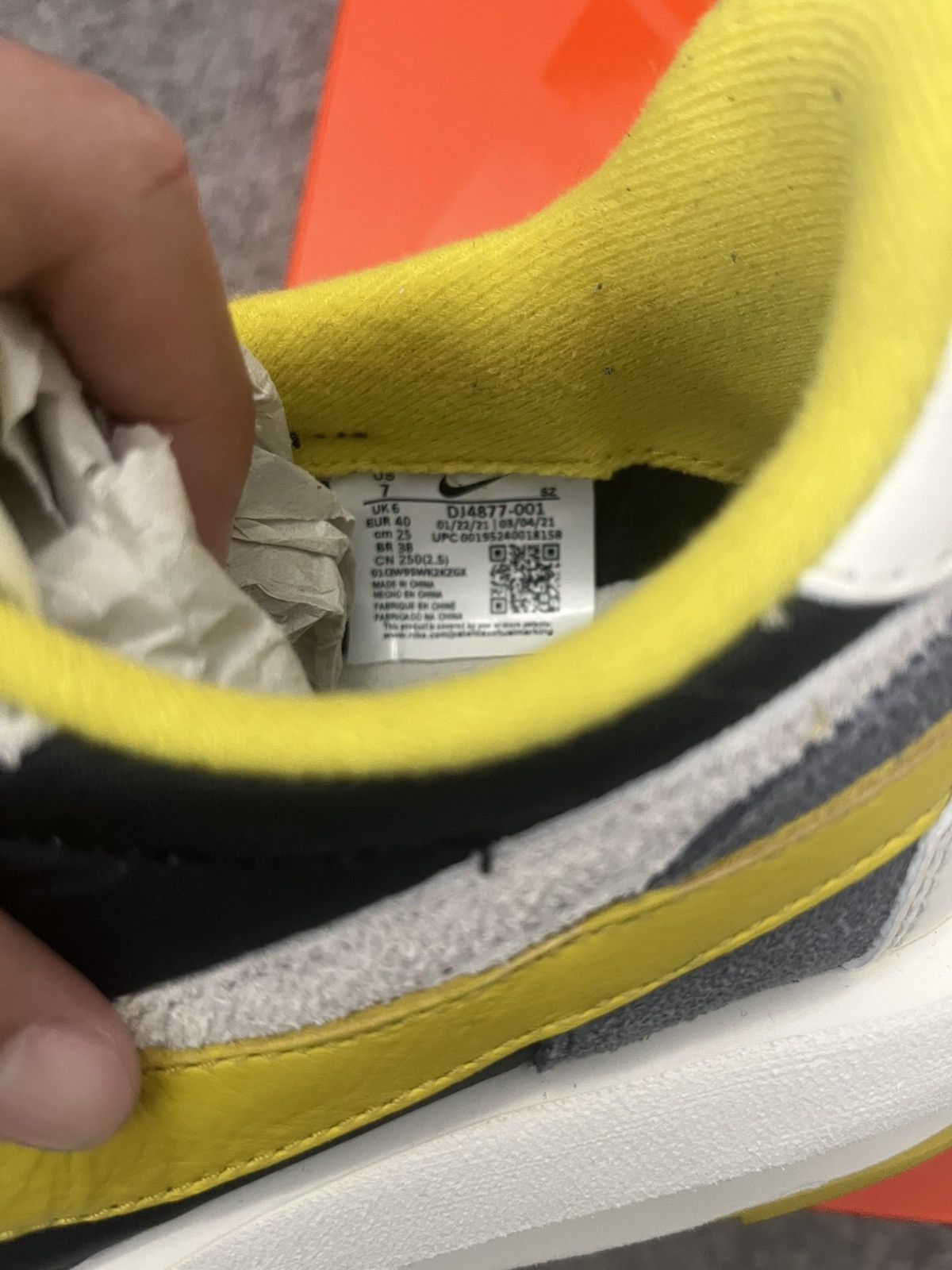 Nike Nike LD Waffle Sacai Undercover Sneakers Size 7 DJ4877-001 Size US 7 / EU 40 - 7 Thumbnail