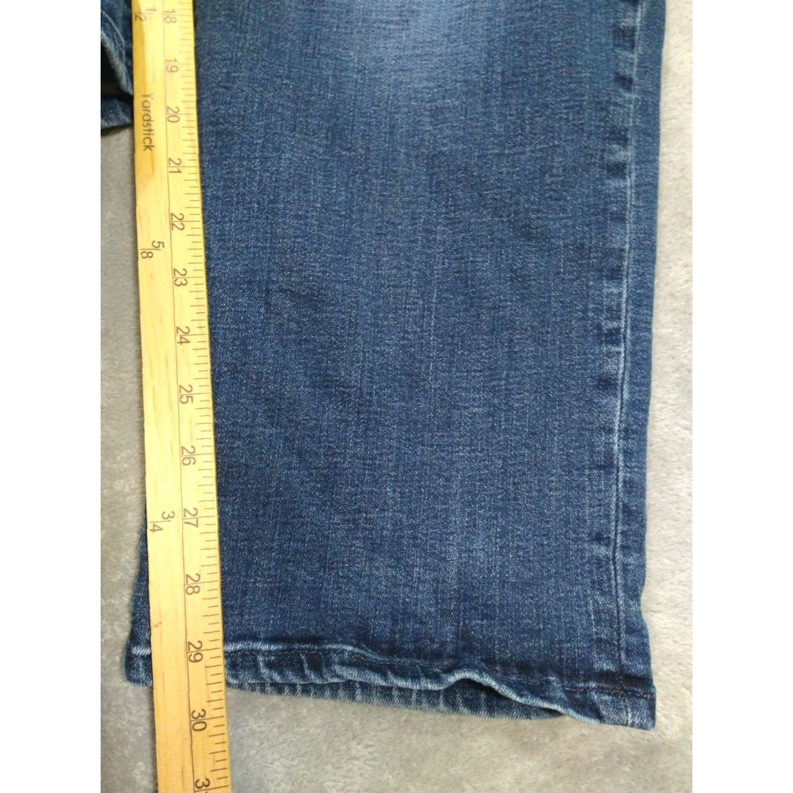 Lucky Brand Lucky Brand Jeans Mens 40x30 Blue Denim 363 Vintage Straight High Rise Dark Wash Jeans Size US 40 / EU 56 - 5 Thumbnail