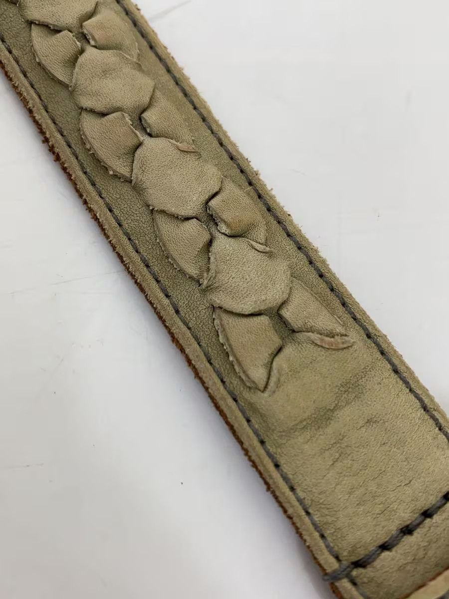 Dolce & Gabbana Cable Pattern Leather Belt Size ONE SIZE - 3 Thumbnail