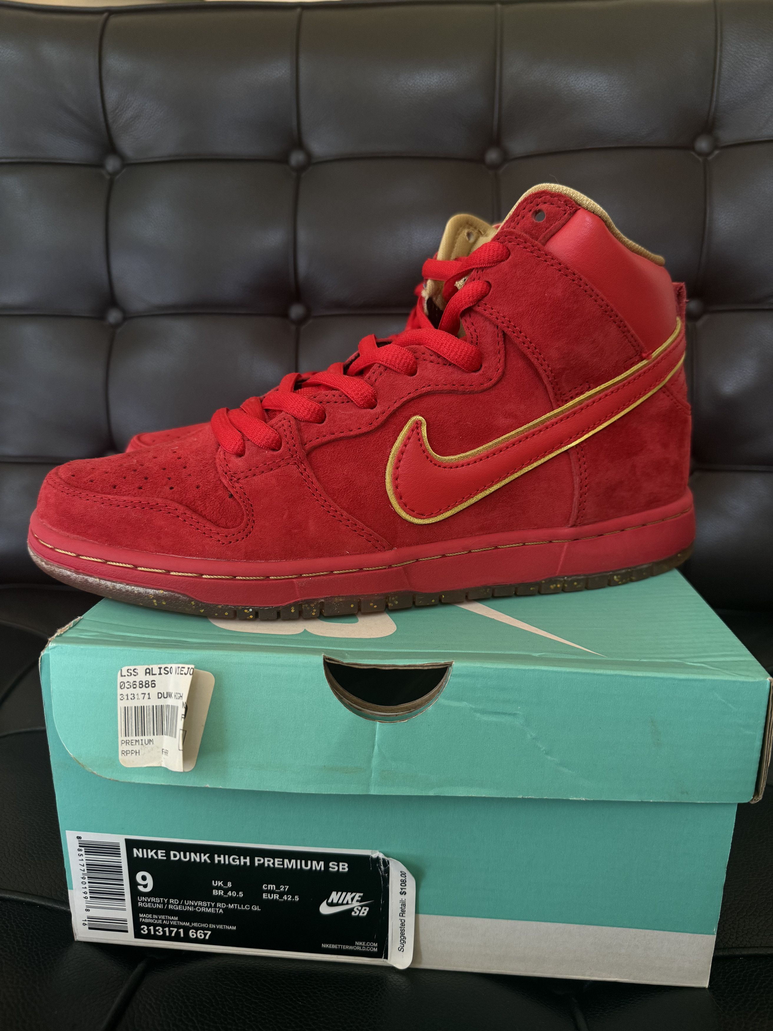 Nike Dunk Hi Premium SB Chinese New Year 2014 Release