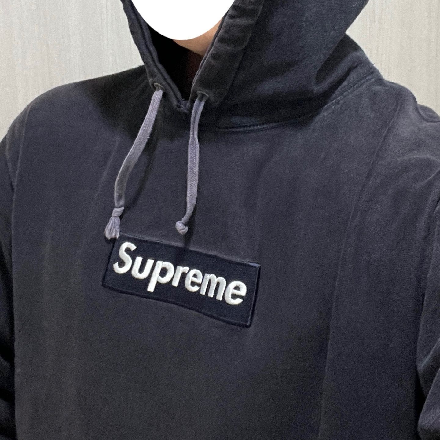 Supreme Supreme 2003 Box Logo Hoodie Navy On Navy Size US XL / EU 56 / 4 - 8 Thumbnail
