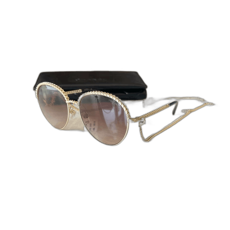Chanel Chanel Chain Sunglasses with Box Size ONE SIZE - 1 Thumbnail