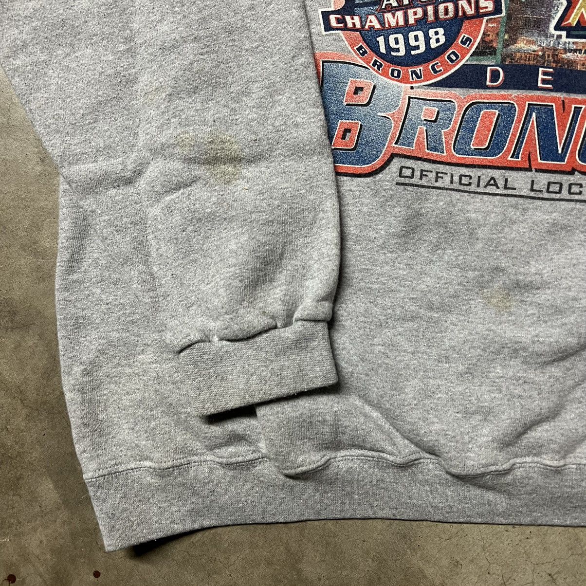 NFL × Starter × Vintage Vintage 1998 NFL Denver Broncos AFC Champs Starter Sweater Size US XL / EU 56 / 4 - 6 Thumbnail