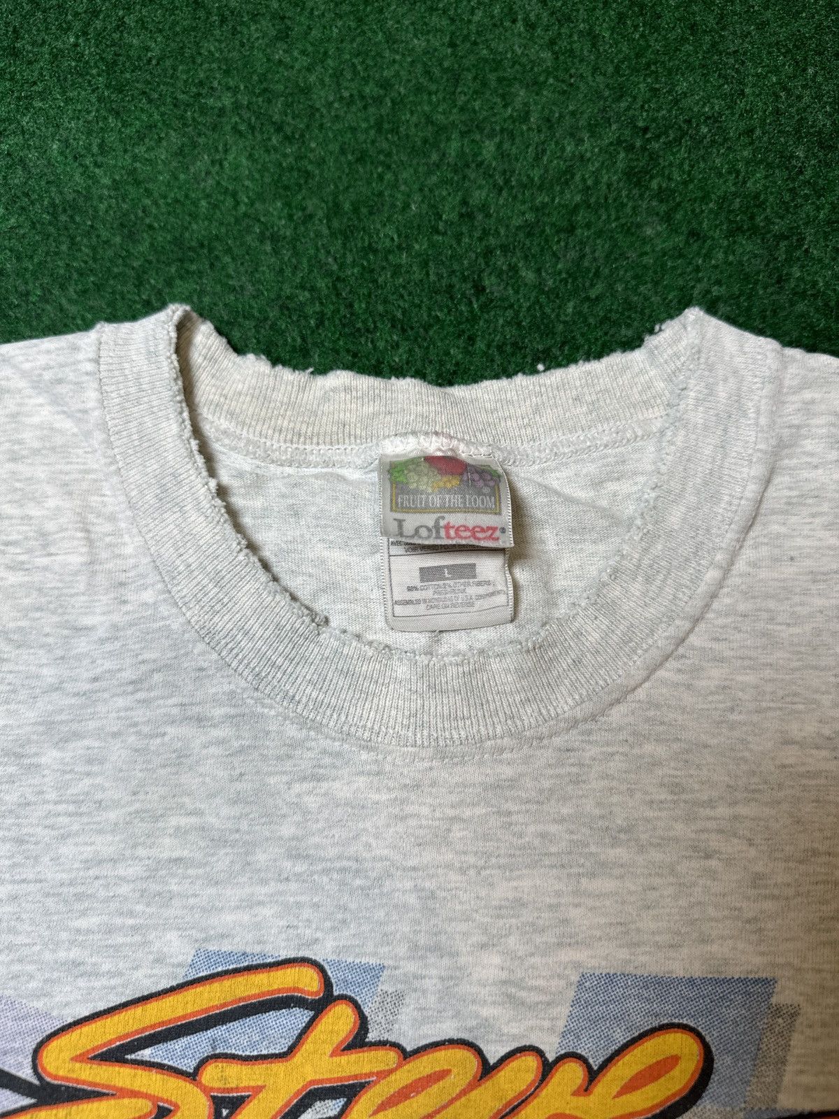 Fruit Of The Loom × NASCAR × Vintage Vintage Steve Young #67 Racing Grove City Distressed T Shirt Size US L / EU 52-54 / 3 - 8 Thumbnail