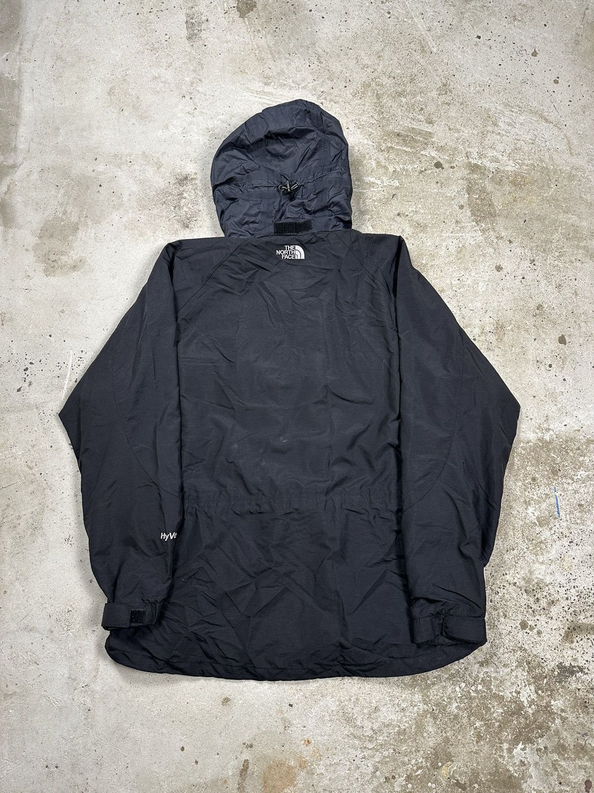 The North Face × Vintage ‼️ Vintage y2k The North Face HyVent Black Jacket Hooded Size US XL / EU 56 / 4 - 3 Thumbnail