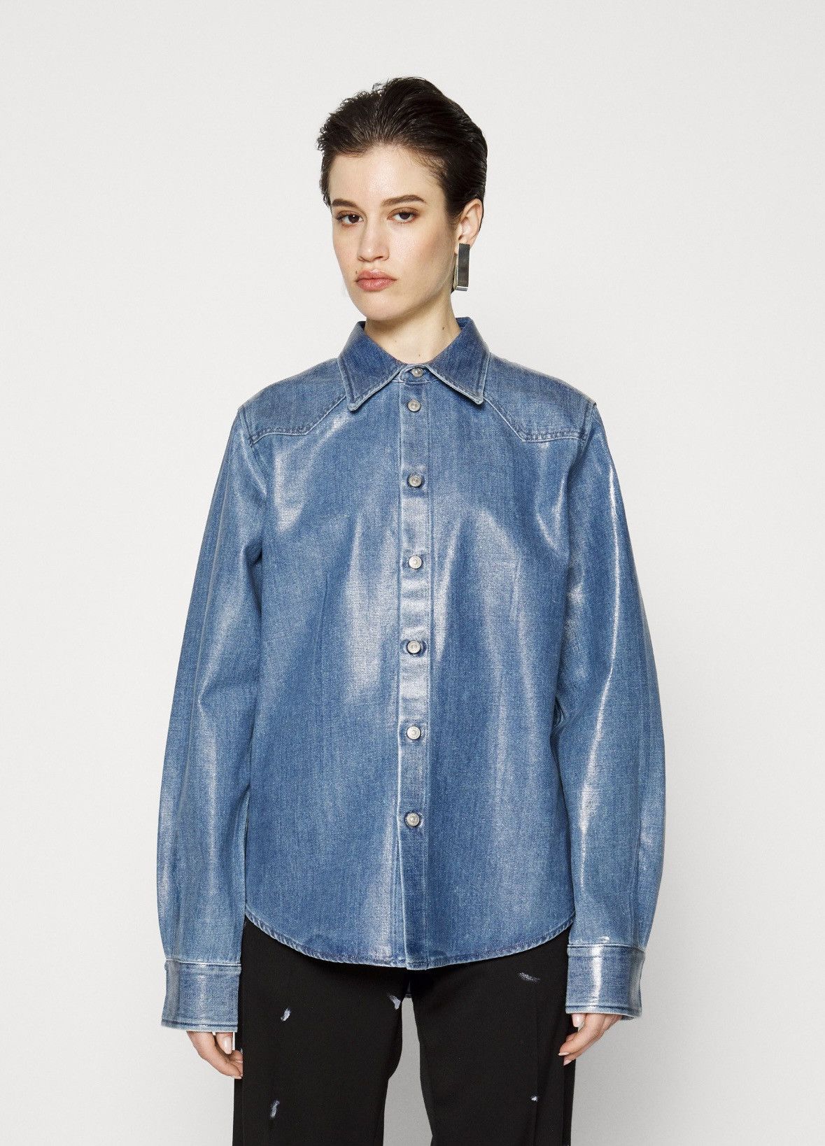 Maison Margiela Maison Margiela denim shirt Size XS / US 0-2 / IT 36-38 - 2 Thumbnail