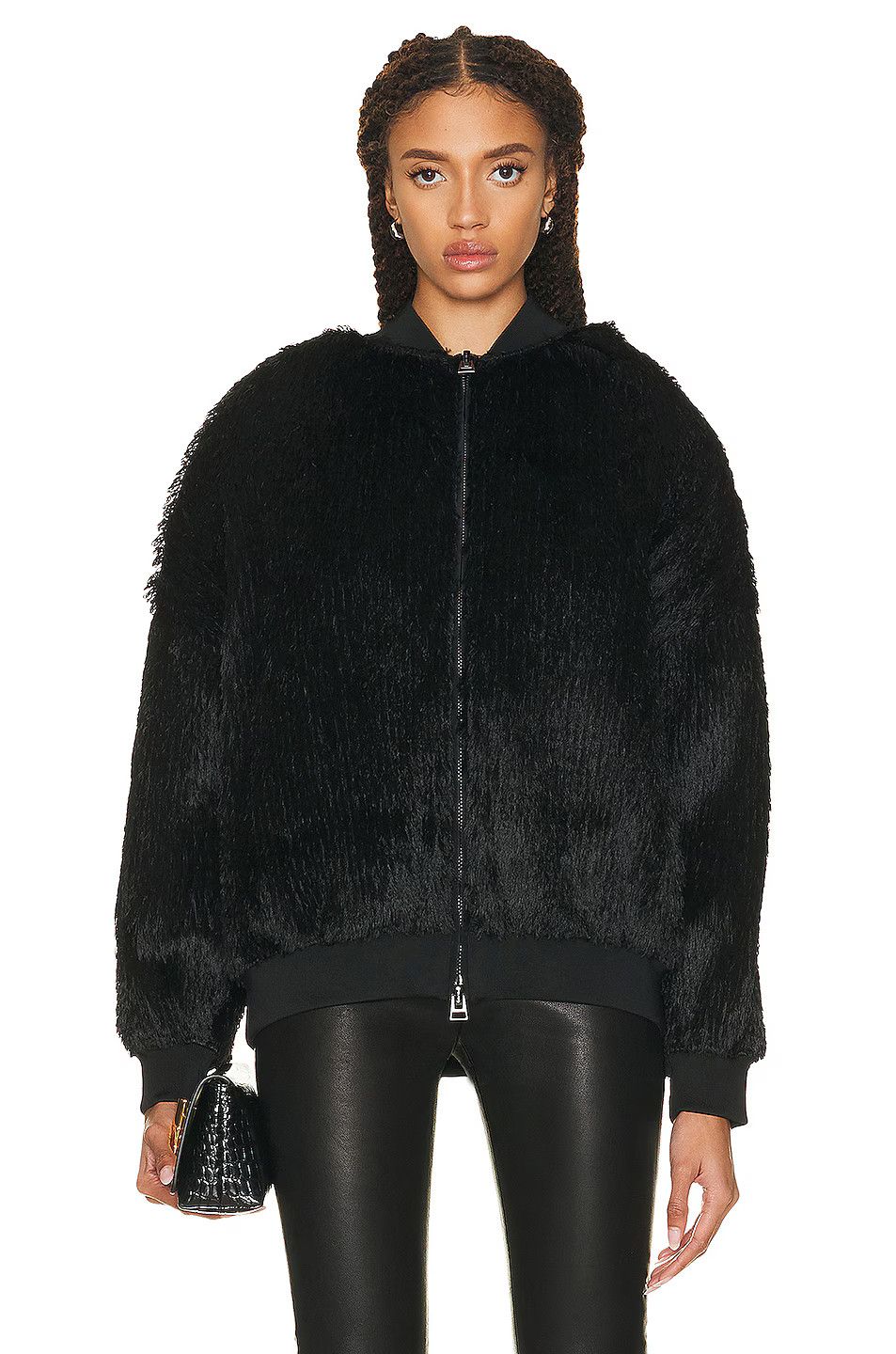 o1w1db10225 GCK136 Bomber Jacket in Black