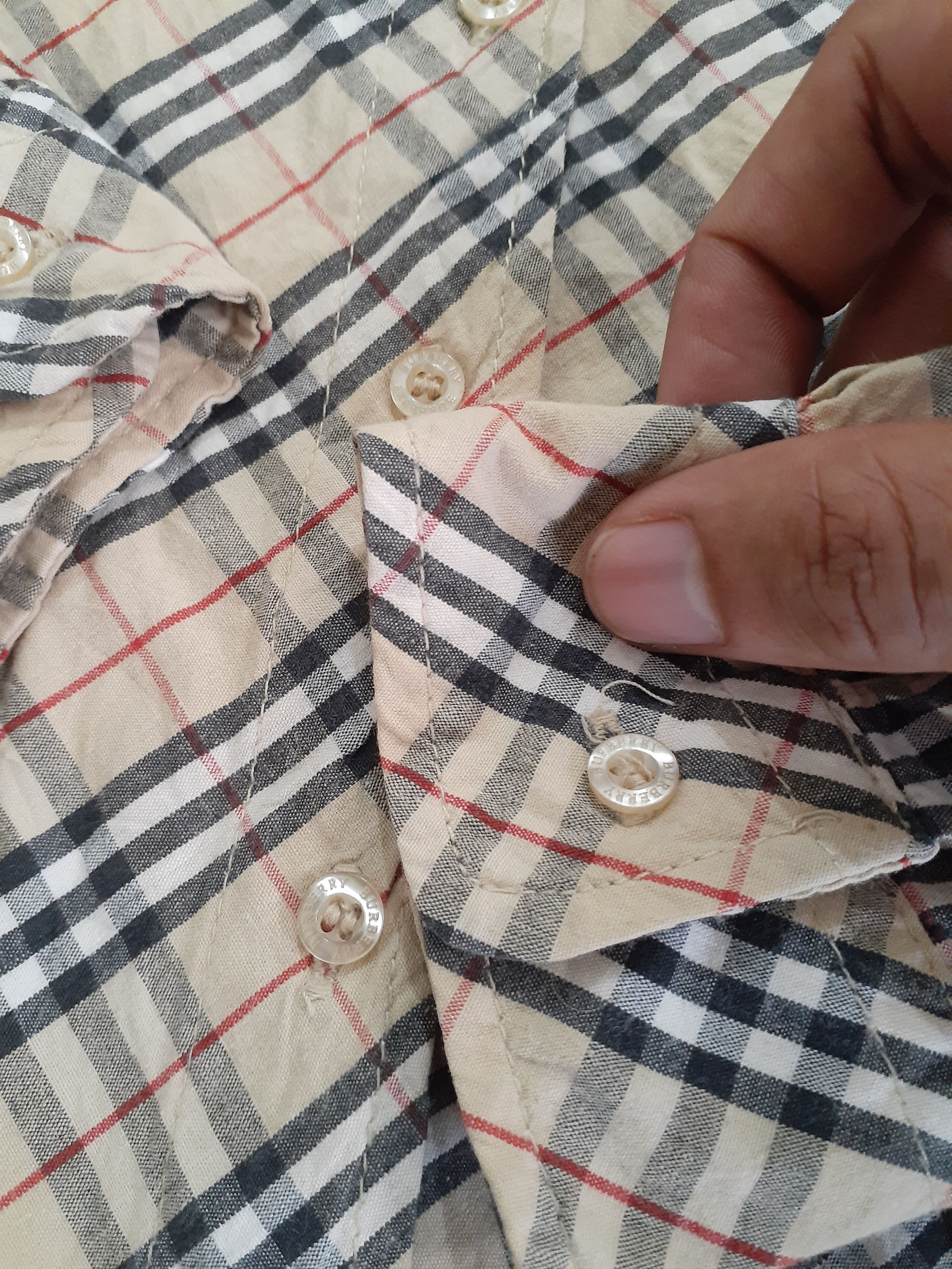 Burberry × Designer Burberry Plaid Buttondown Longsleeve Size S / US 4 / IT 40 - 5 Thumbnail
