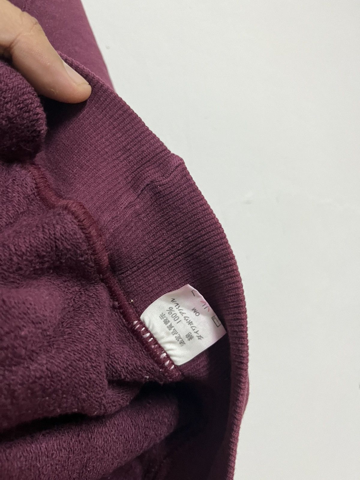 Hanes 💥Steal💥 Vintage 90s HANES AMERICAN SPIRIT Maroon Pullover Size US L / EU 52-54 / 3 - 8 Thumbnail