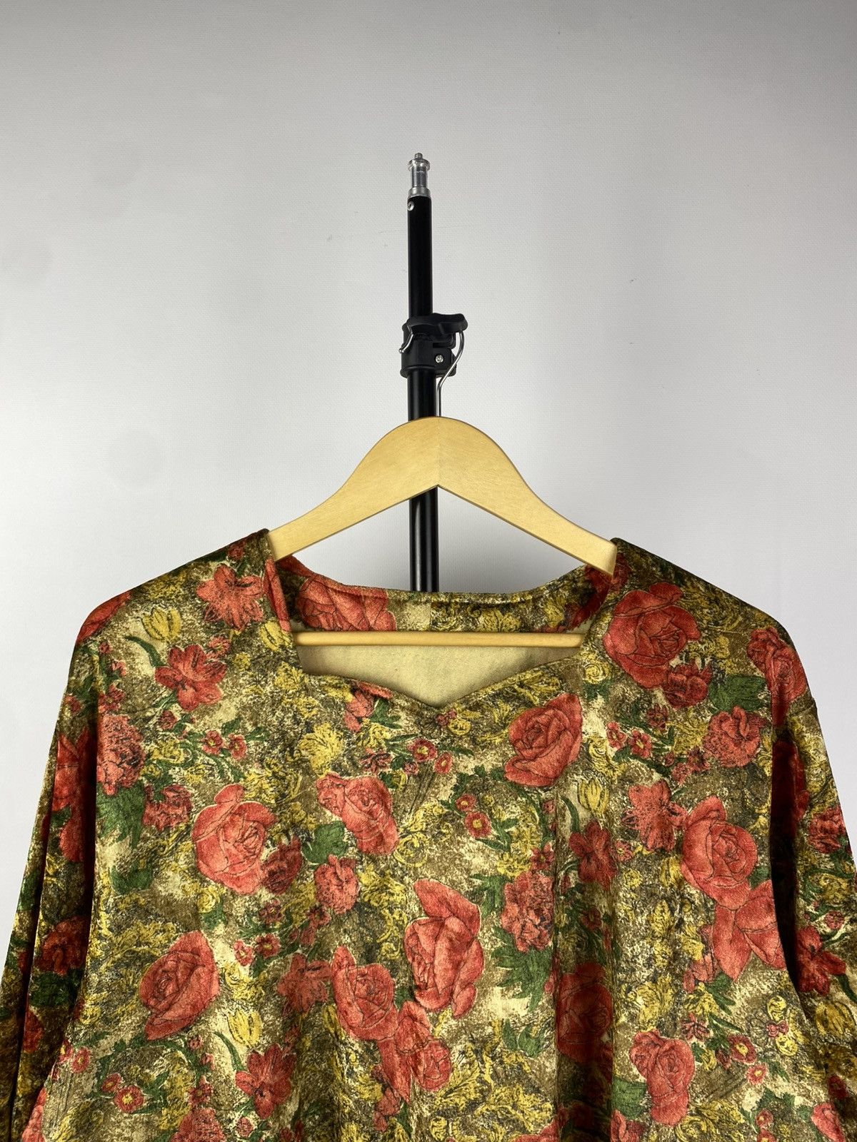 Designer × Japanese Brand × Vintage Save The Queen Jean Paul Gaultier Style Mesh Blouses Size L / US 10 / IT 46 - 2 Thumbnail