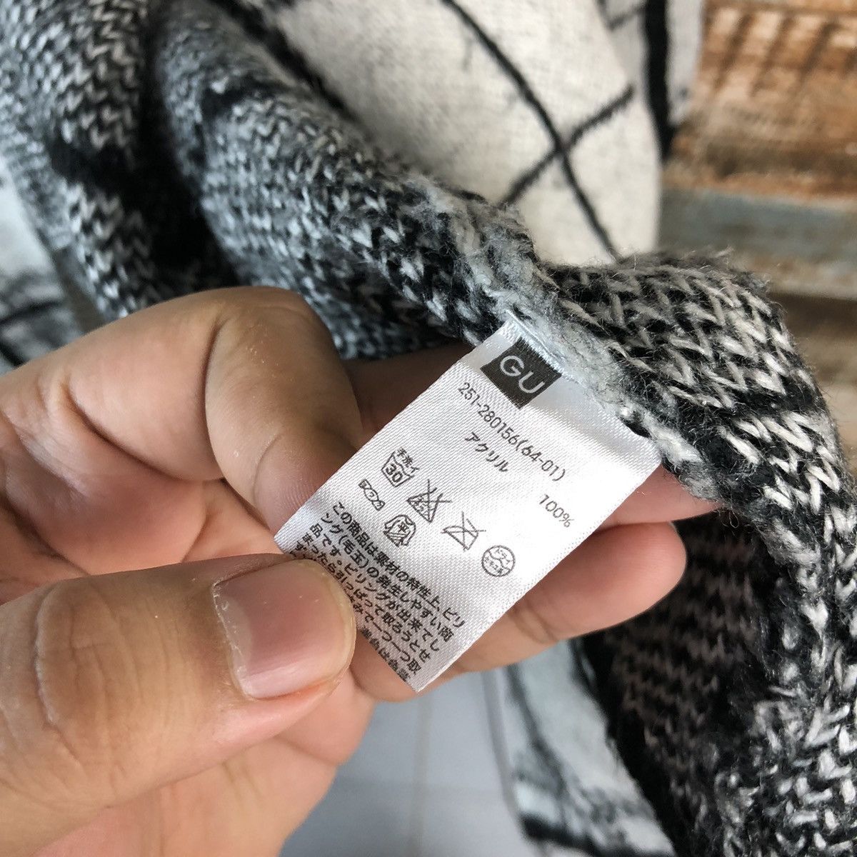 GU × Homespun Knitwear Gu japan White Cardigan Knitwear #A2467 Size US XL / EU 56 / 4 - 11 Thumbnail